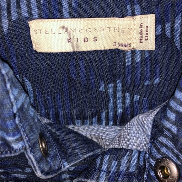 Stella McCartney KIDS Camo Button-down Shirt 3T - Picture 4 of 8